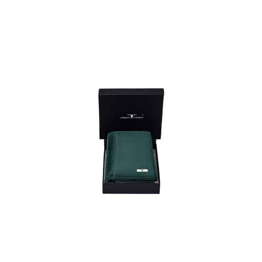 Wael Impex Orlando Mens Leather Wallet, Green