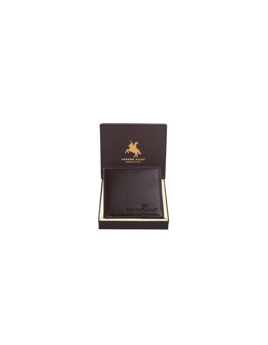 Wael Impex Onex Brown Wallet, Rfid Protected, Classic Leather Wallet - Mens