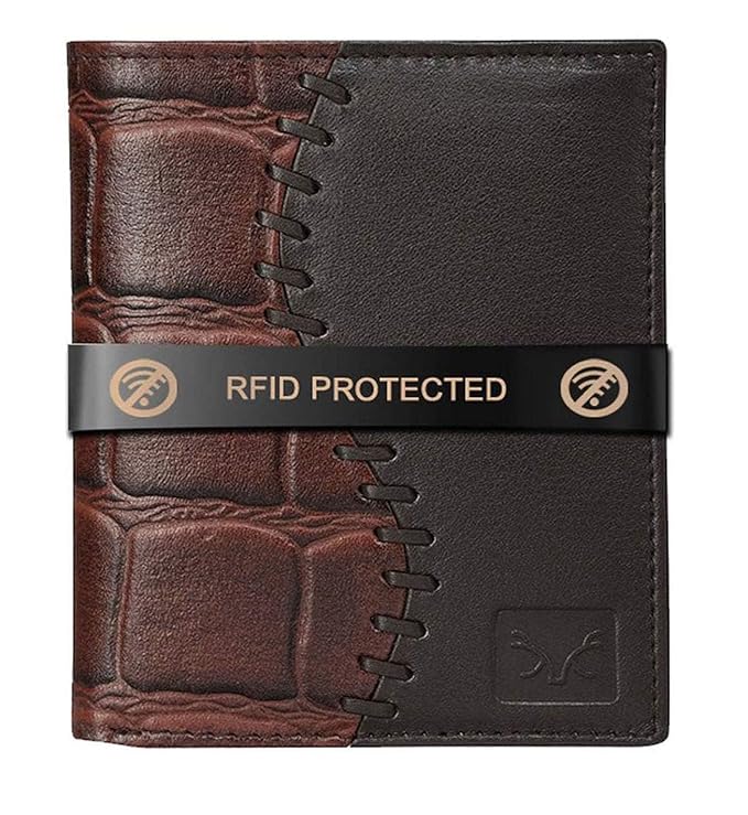 Wael Impex Wallets for Men Leather Original Purses for Men RFID Wallet for Men Leather Wallet for Men Money Purse for Men Wallet Mens Wallet Men Wallet Gents Wallets Card Holder for Men Gents Wallets
