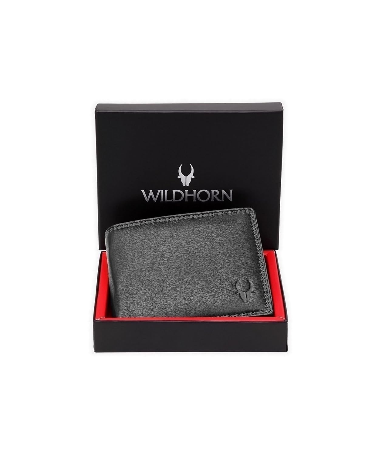 Wael Impex Rfid Protected Leather Wallet For Men, Black