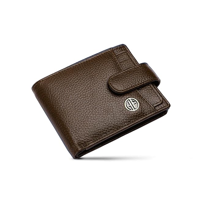 HAMMONDS FLYCATCHER Wallet for Men Leather Original, Men Wallet, Leather Wallet for Men Stylish, Mens Wallet Leather, Wallets for Man, 5 Card Slots, Purse for Men Branded, Gift for Men - Brushwood