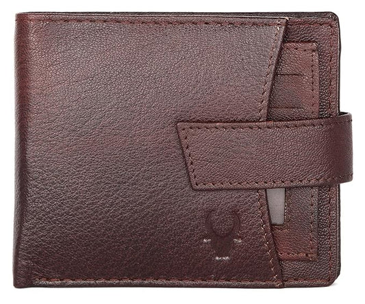 Wael Impex Rfid Protected Leather Wallet For Men, Brown